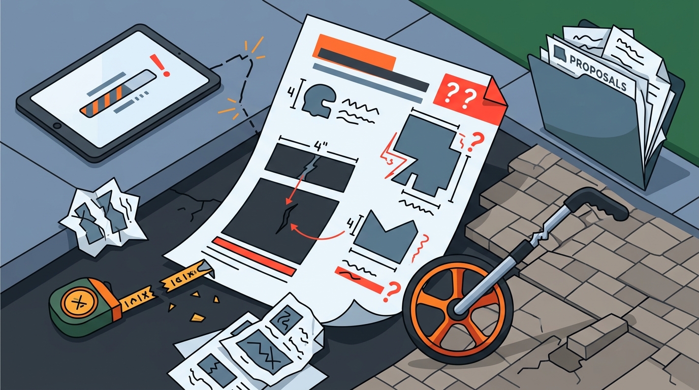 Common Pitfalls in Automated Pavement Proposal Generation andHow