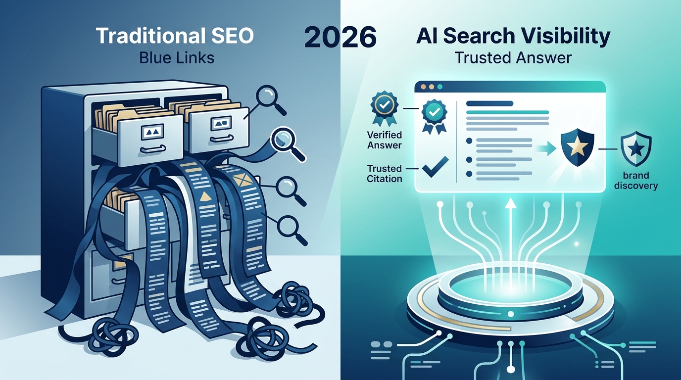 AI Search Visibility: Why Traditional SEO Fails in 2026