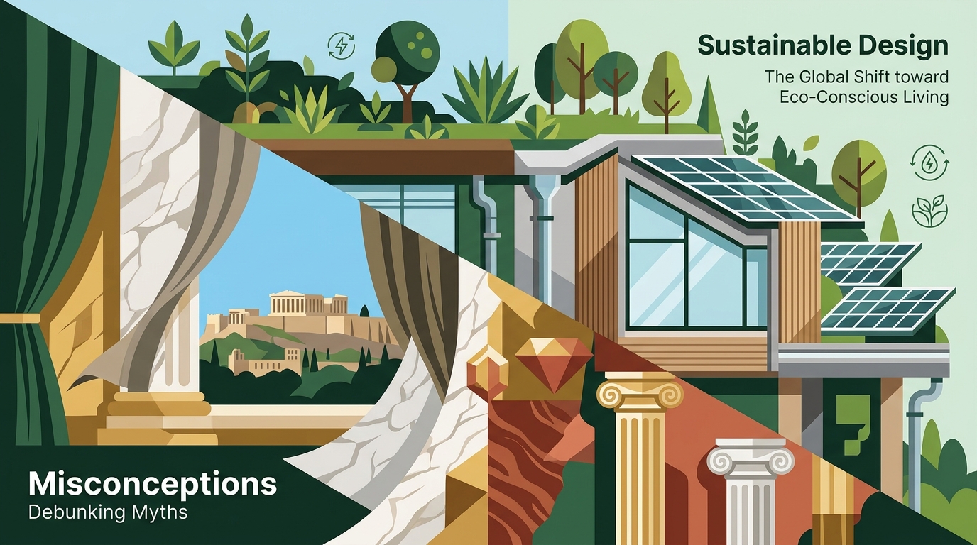 Debunking Myths: Sustainable Luxury Design in Athens