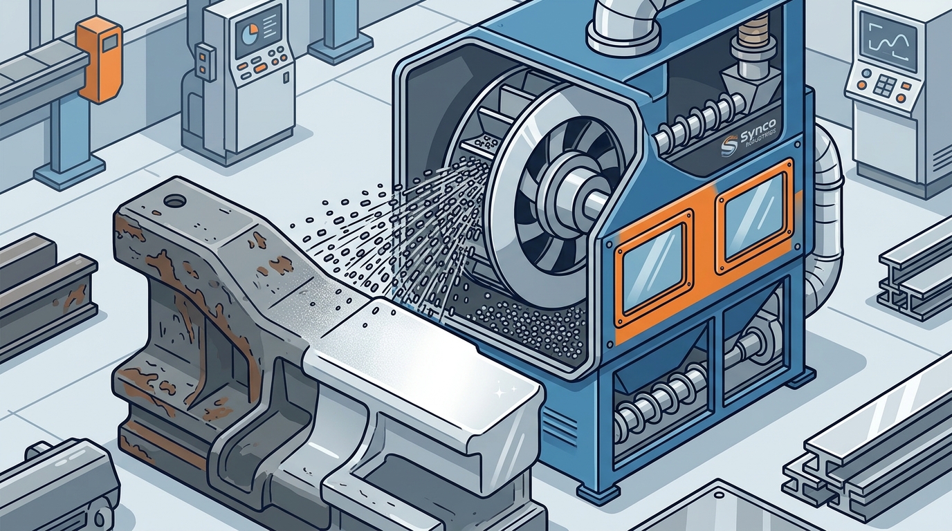 Selecting the Right Shot Blasting Machine for Steel Prep