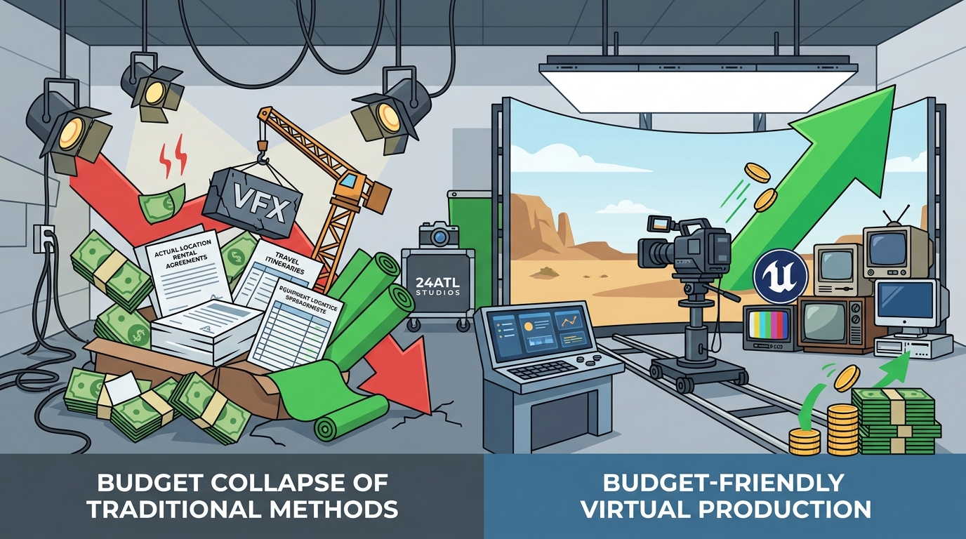 Budget-Friendly Virtual Production: How LED Volume Studios Cut 5