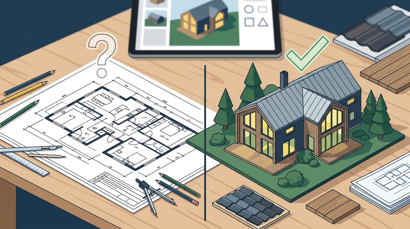 3D Visualization Comparison: Evaluating Home Design Options