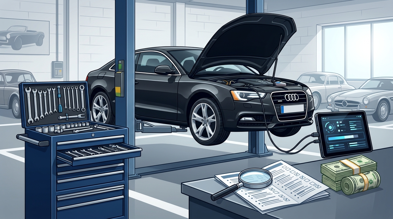 Pre-Purchase Audi Inspection Costs and ROI in North Miami Beach