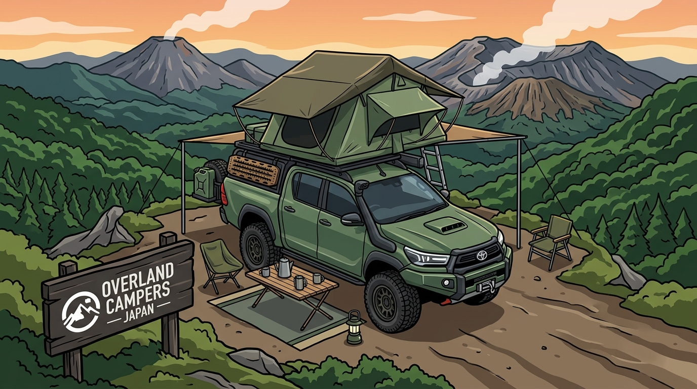 Real-World 4x4 Camper Van Rental Experiences in Fukuoka and Kyus