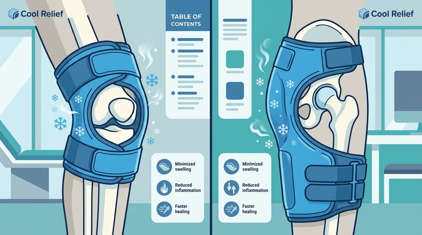 Knee vs. Hip Ice Wraps: Which Cold Therapy Is Right for You?