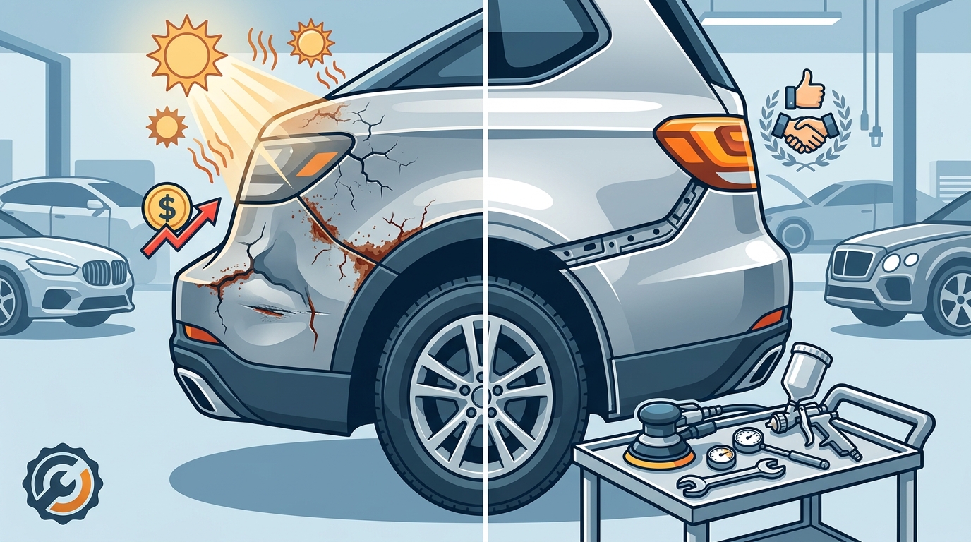 Common Auto Body Repair Mistakes to Avoid in West Los Angeles