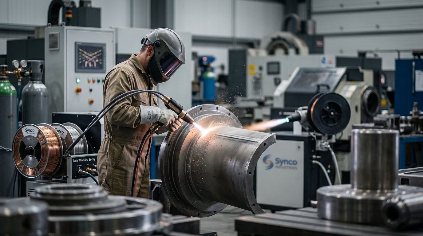 Arc Spray vs. Flame Spray: Thermal Coating Application Guide