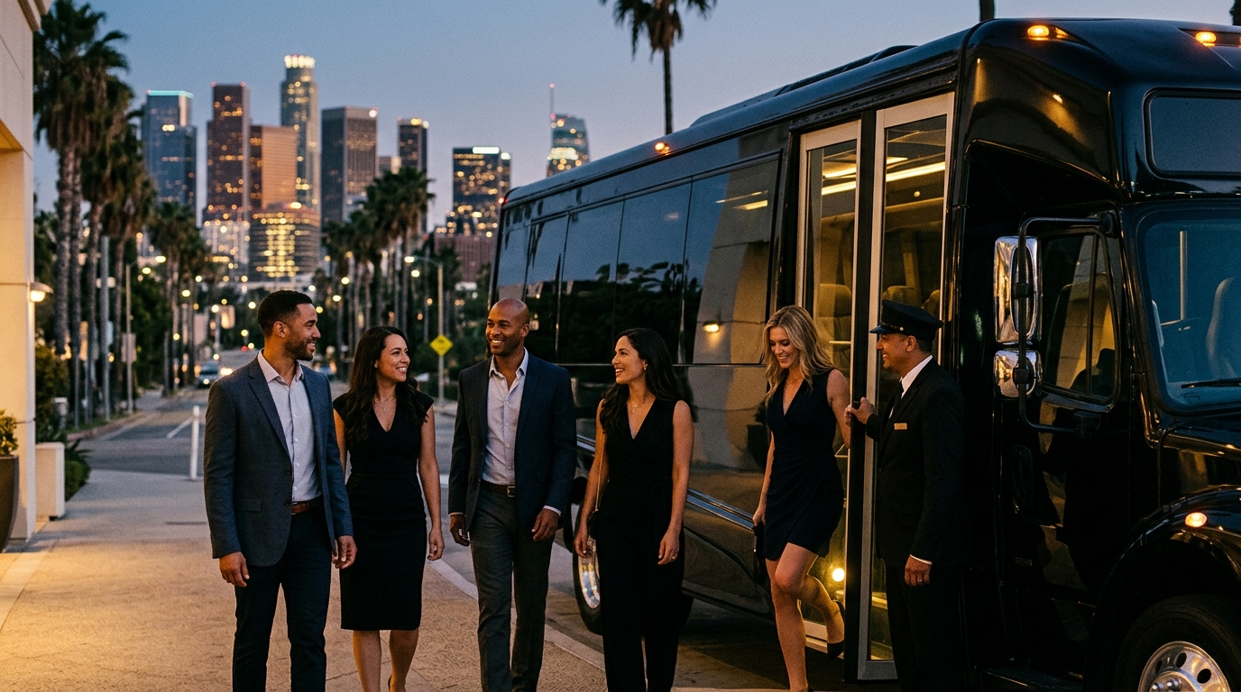 Step-by-Step Guide to Booking Group Transportation in Los
