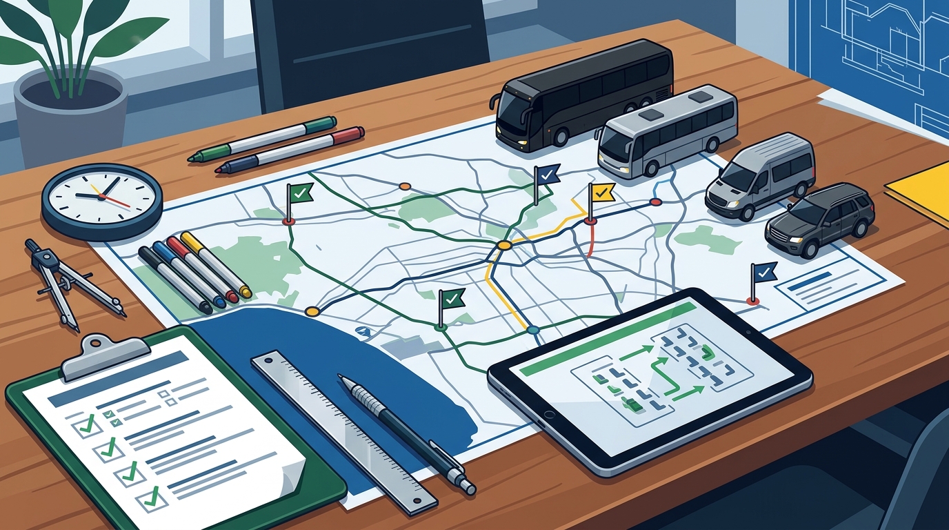 Step-by-Step Guide to Booking Group Transportation in Los