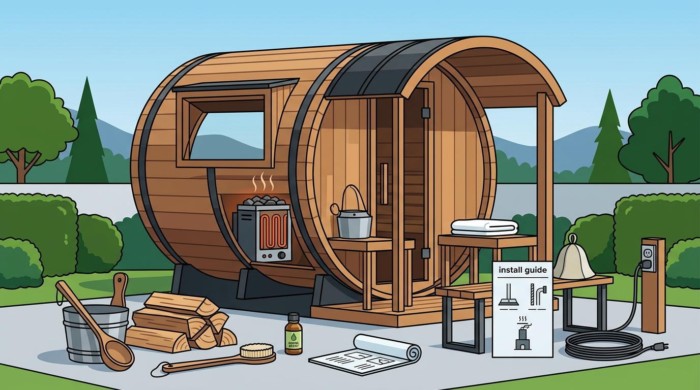 The Ultimate Guide to Outdoor Saunas: Setup, Style & Care
