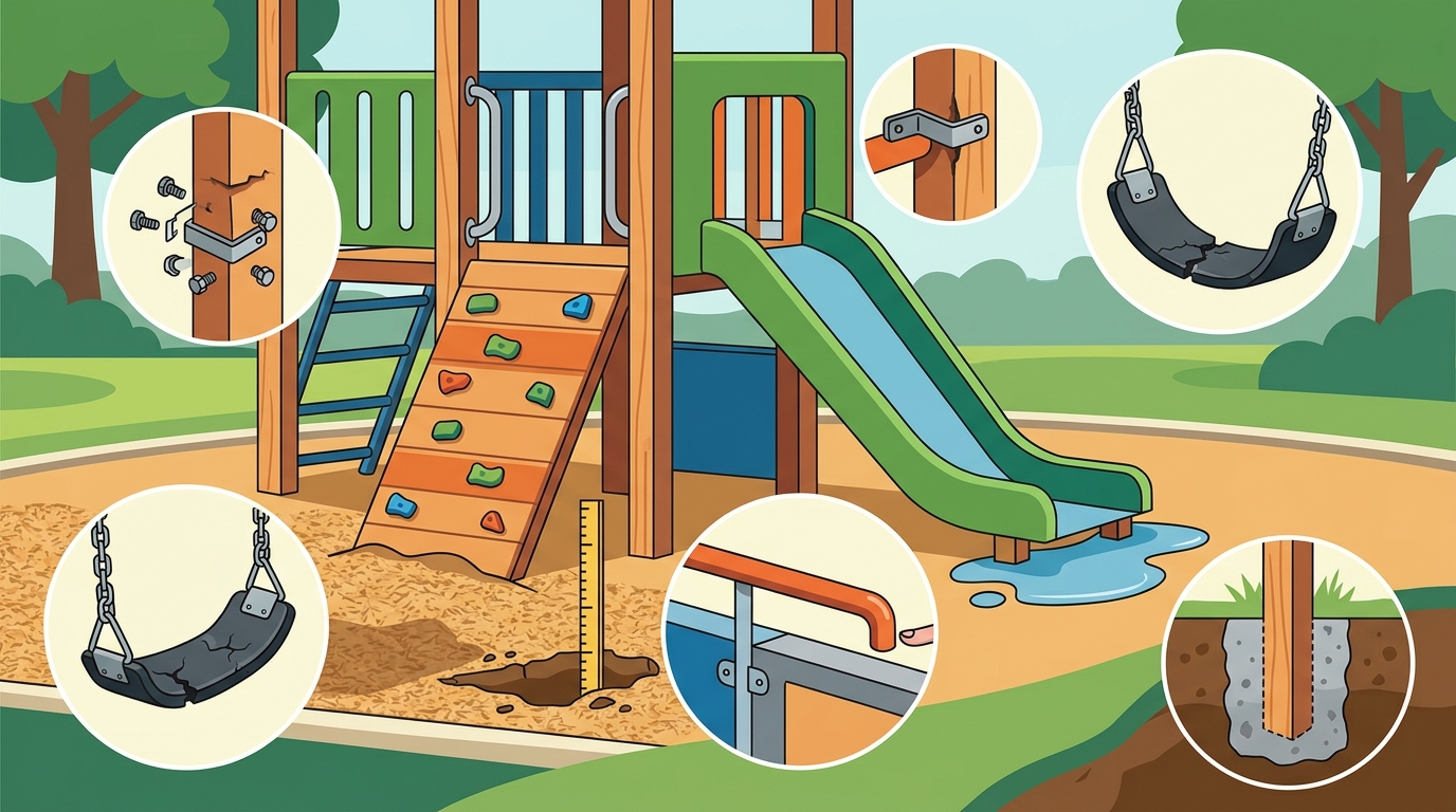 Common Design and Maintenance Mistakes in Children's Play Areas