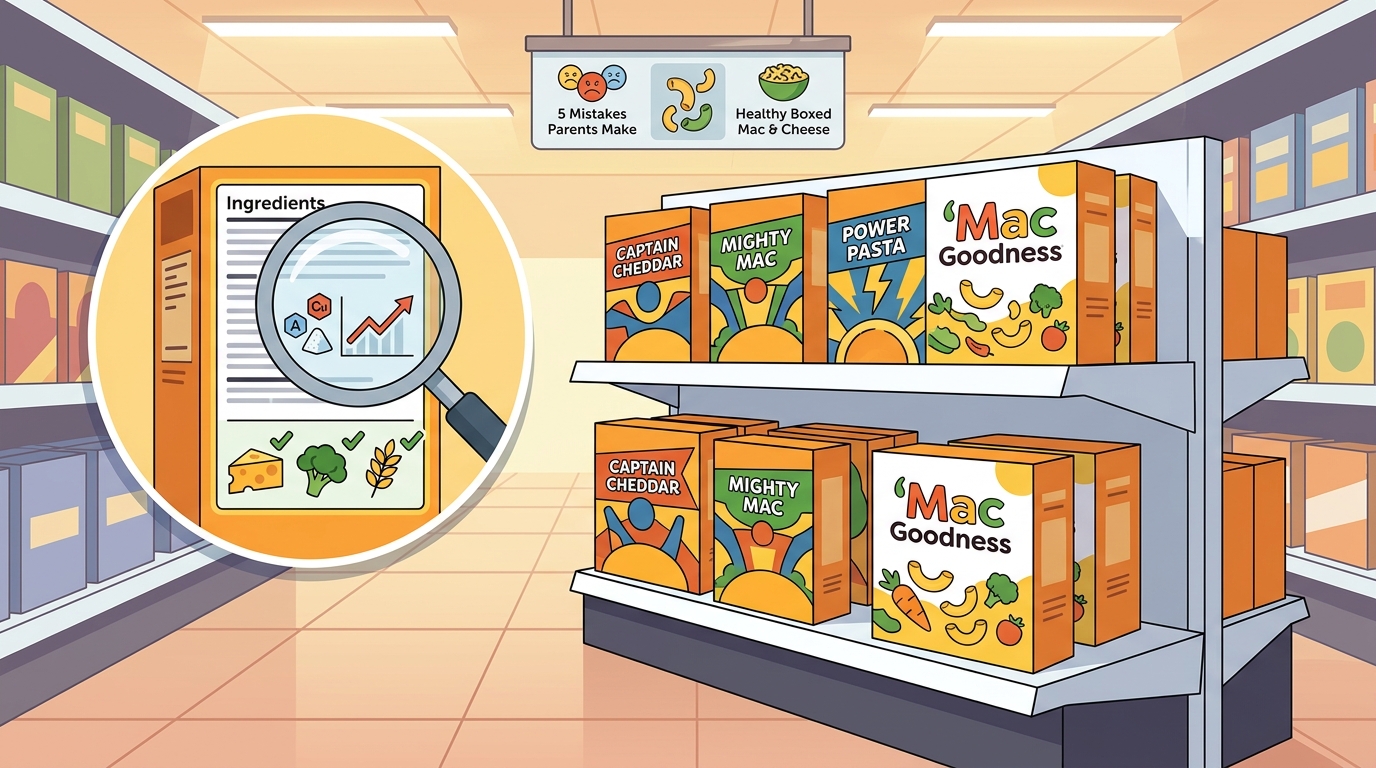 Healthy Boxed Mac & Cheese: 5 Mistakes Parents Make
