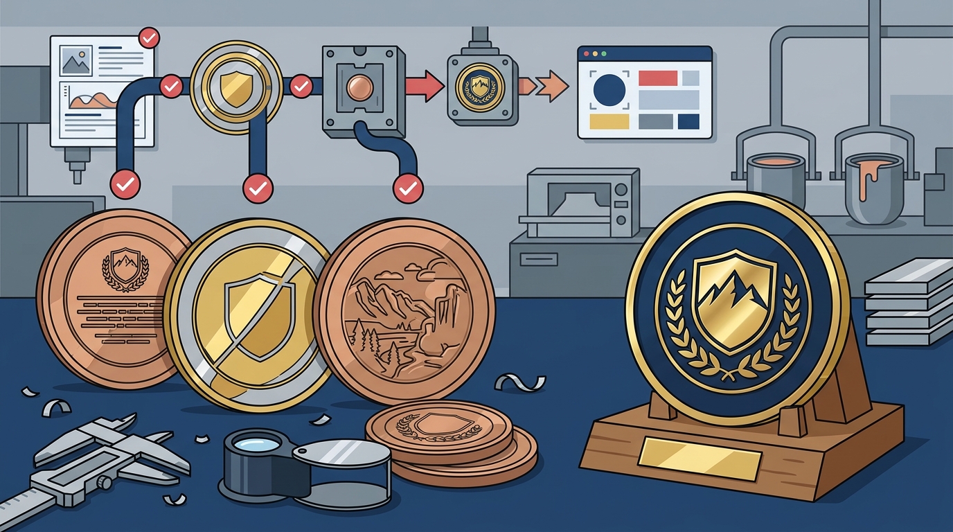 Common Mistakes When Ordering Custom Challenge Coins