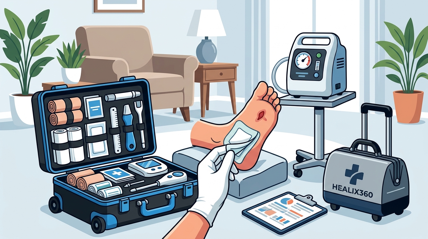 How to Access Mobile Wound Care for Diabetic Foot Ulcers
