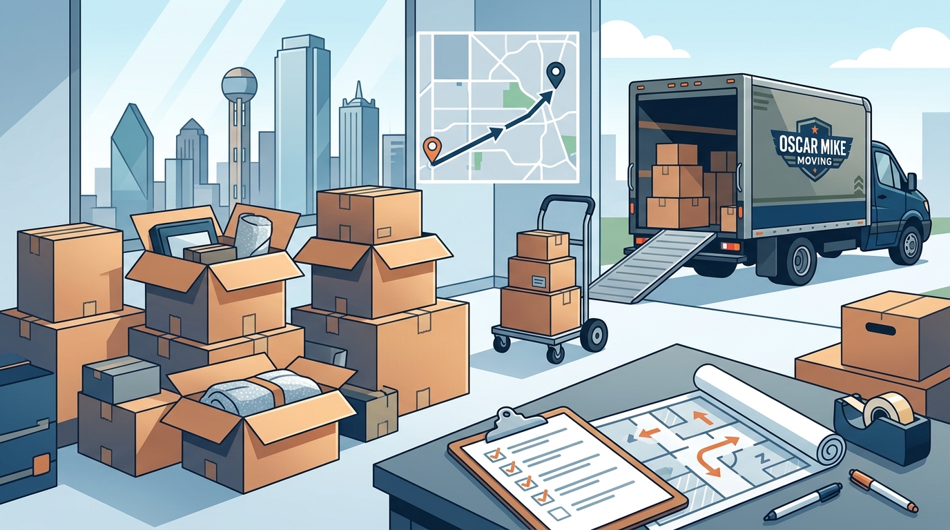 Planning a Residential Move with a Dallas Veteran-Owned Moving