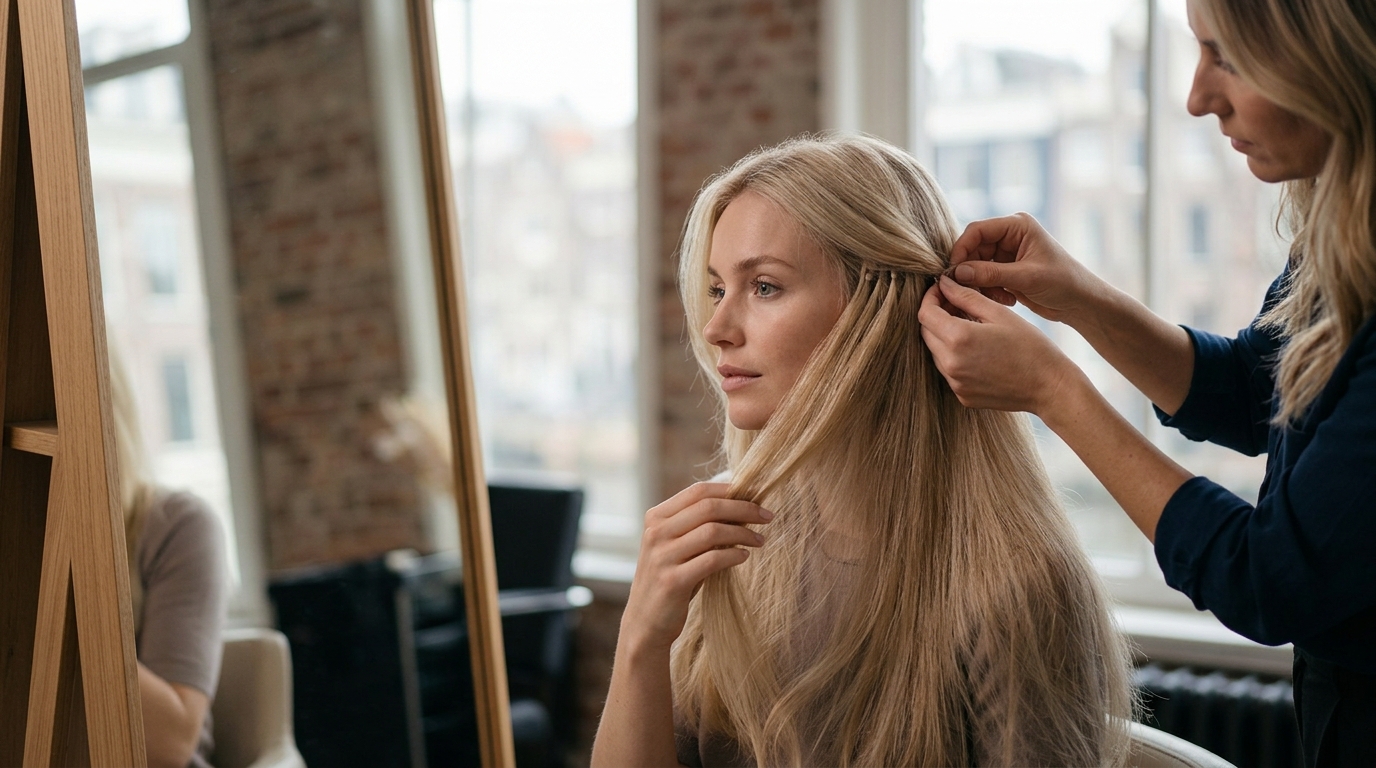 Common Mistakes When Applying Hair Extensions to Fine Hair