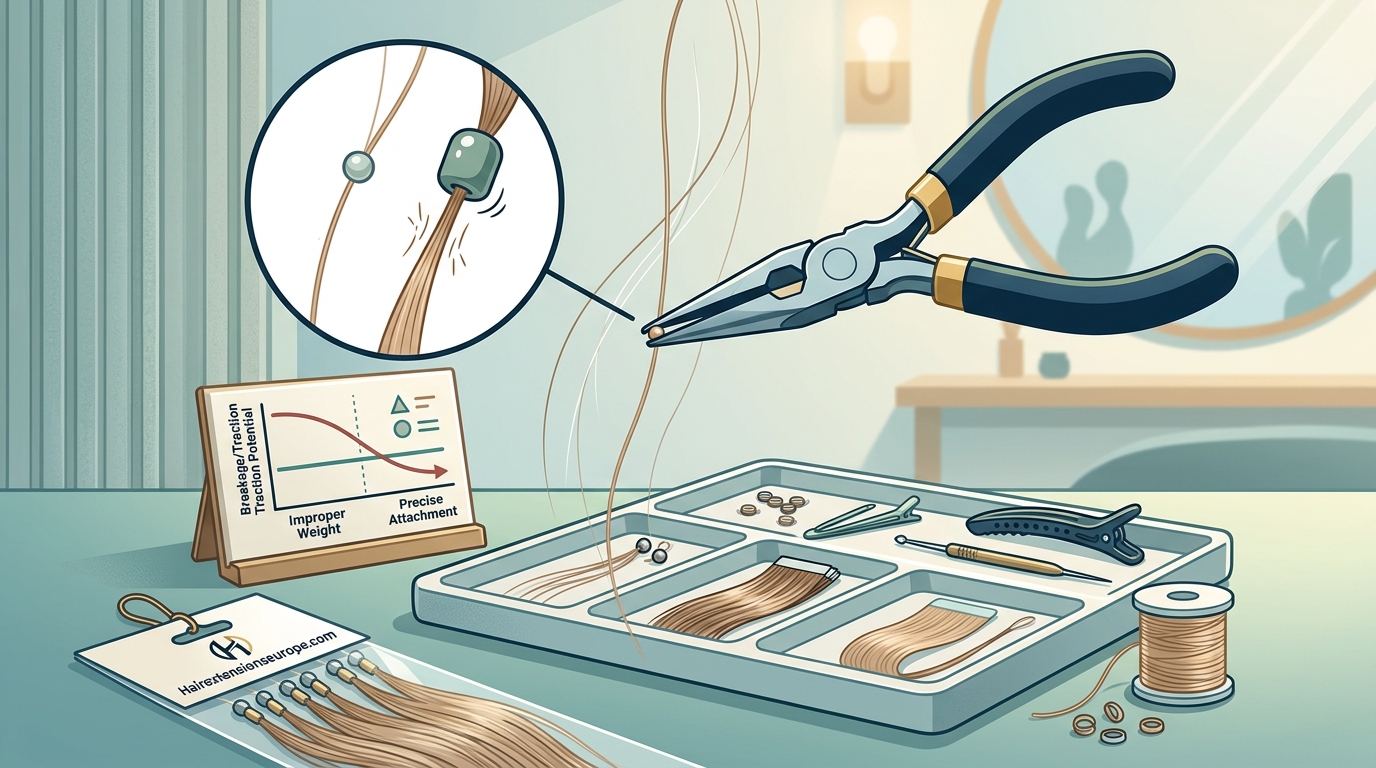 Common Mistakes When Applying Hair Extensions to Fine Hair
