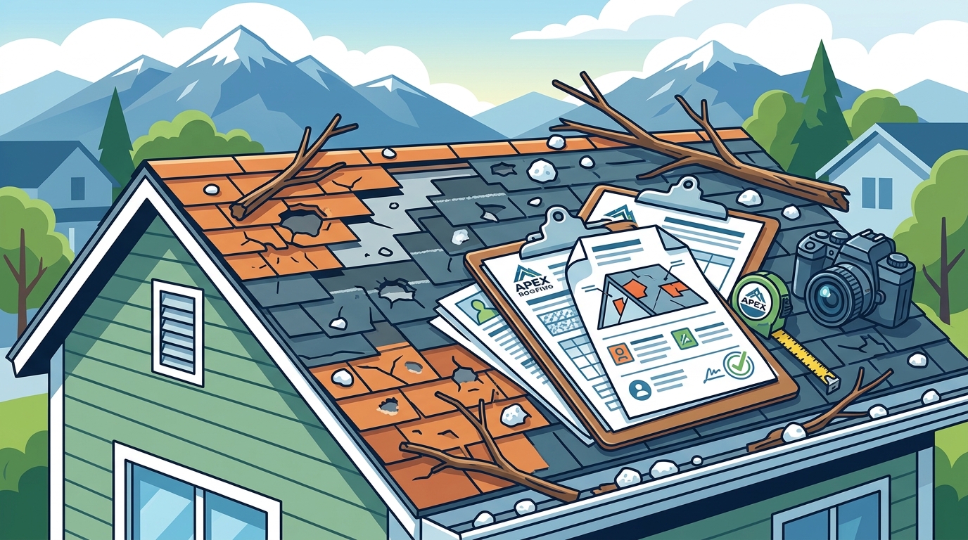 Real-World Roofing: Denver Storm Damage & Insurance Claims