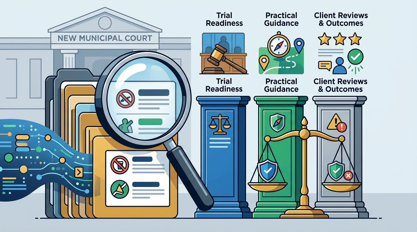 Evaluating Criminal Defense Attorney Options for Municipal Court