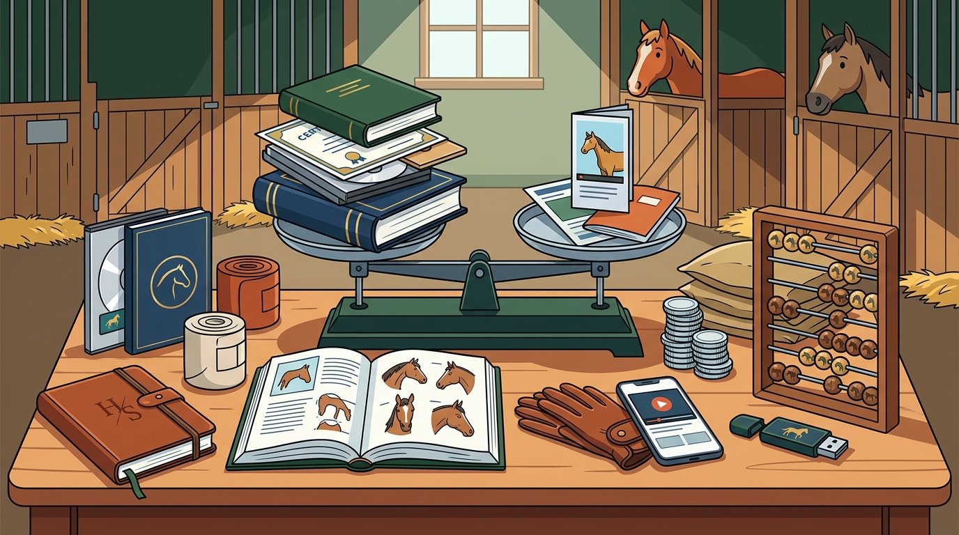 Beginner Horse Behavior Resources: Cost vs. Value Analysis