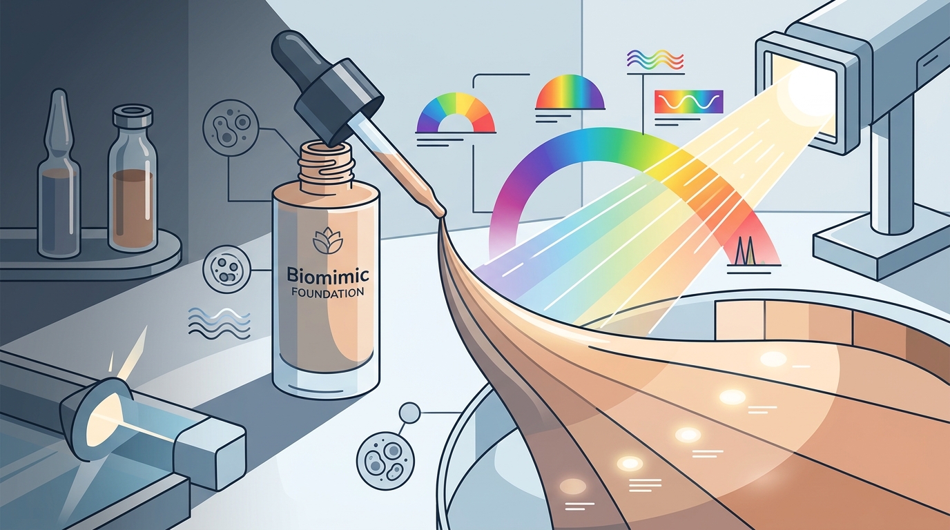Biomimic Skincare: The Science of Light-Spectrum Foundation
