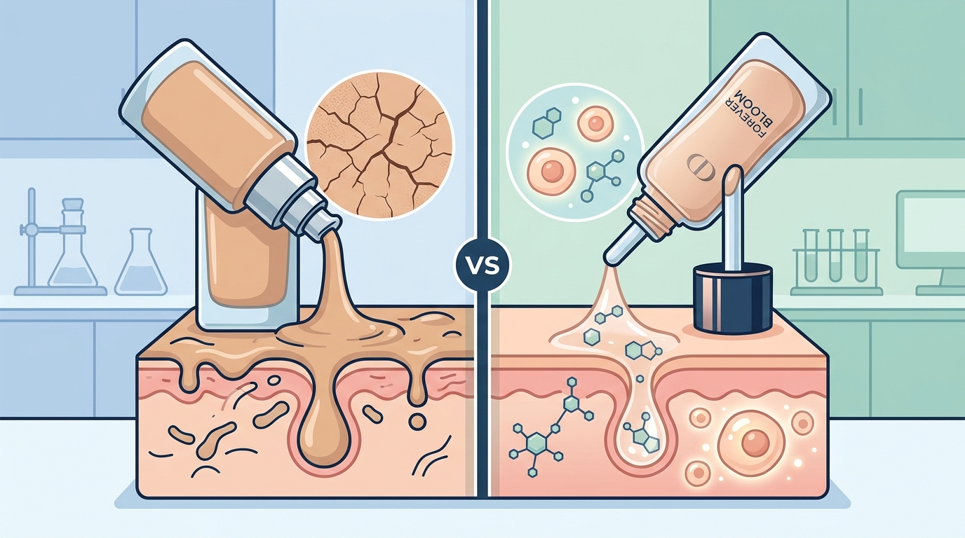 Biomimic Foundation vs. Traditional Makeup: A 2026 Comparison