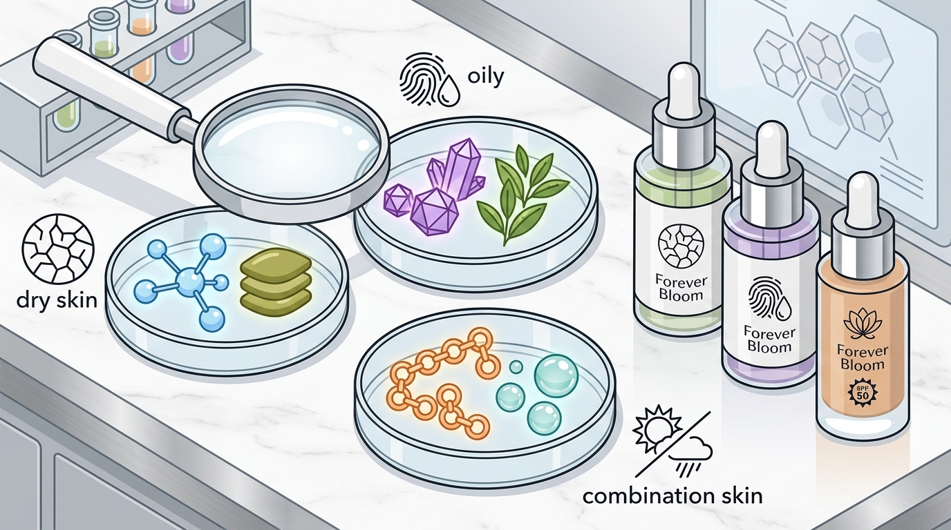 Skincare Ingredients & Products for Your Skin Type