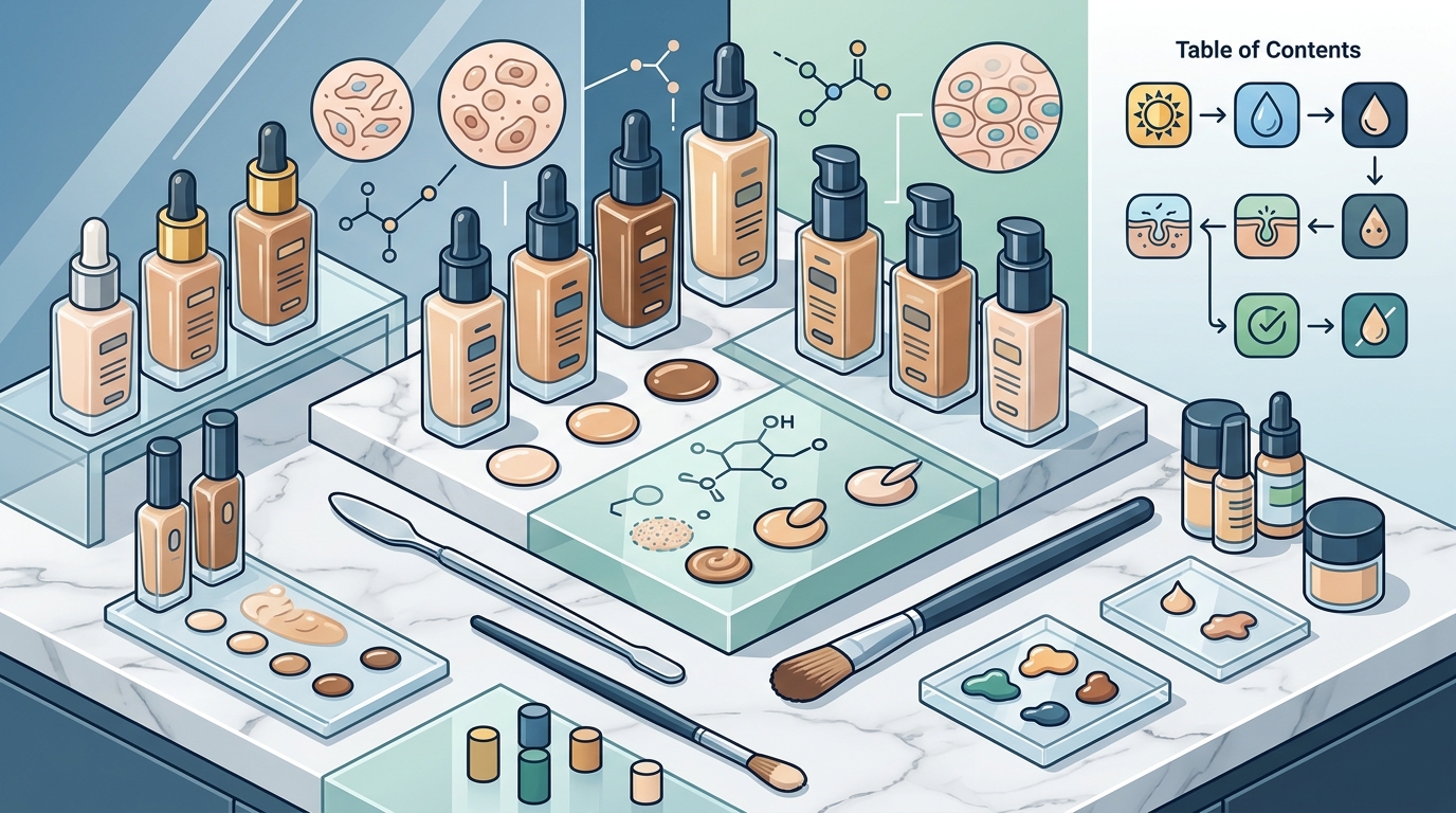 Common Foundation Mistakes by Skin Type and How to Choose the