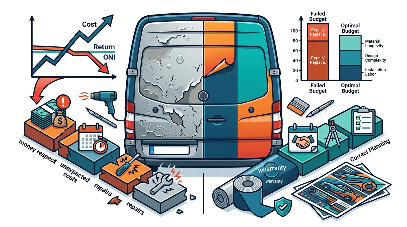 Common Budgeting Mistakes When Planning a Custom Vehicle Wrap