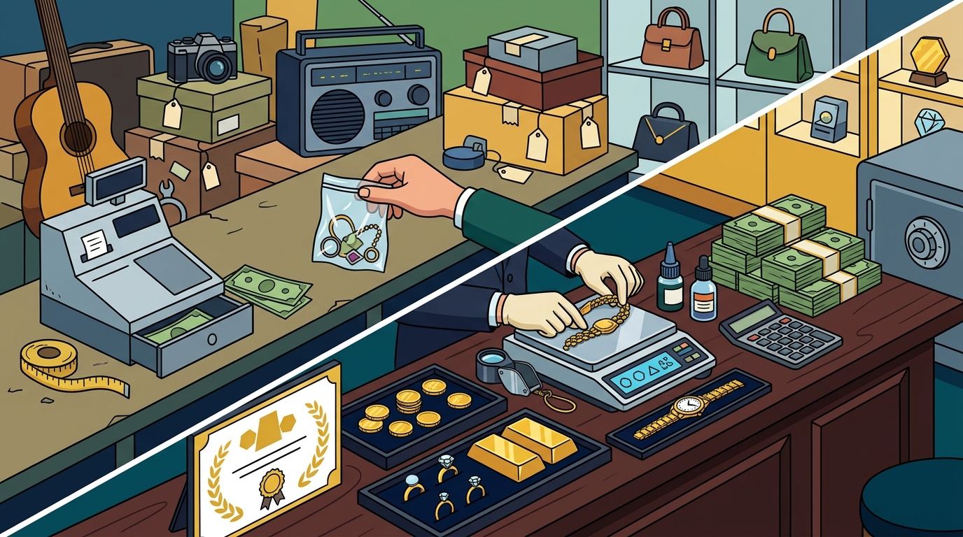 Pawn Shop vs. Gold Buyer: Where to Sell Gold in Palm Beach