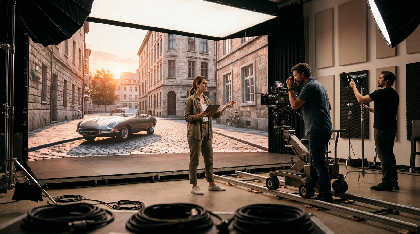 Virtual Production ROI: Evaluating LED Volume Walls for Ads