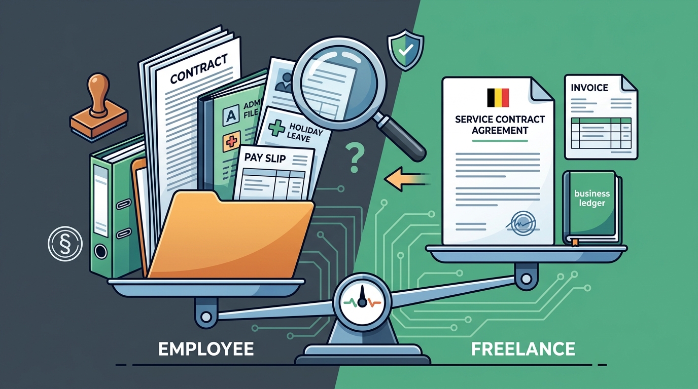Employment Structures in Belgium: Freelance vs. Employee Guide