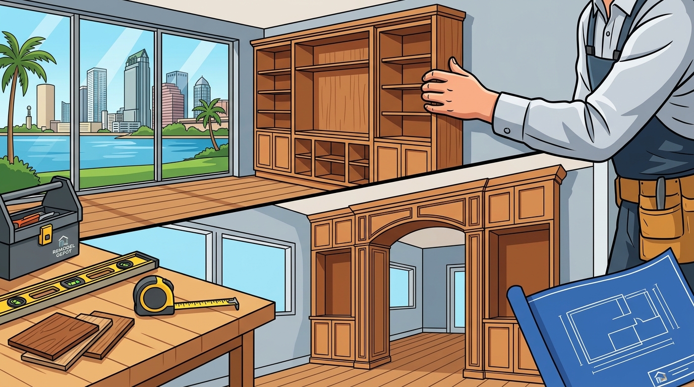 Tampa Bay Custom Cabinetry & Built-Ins | Remodel Depot