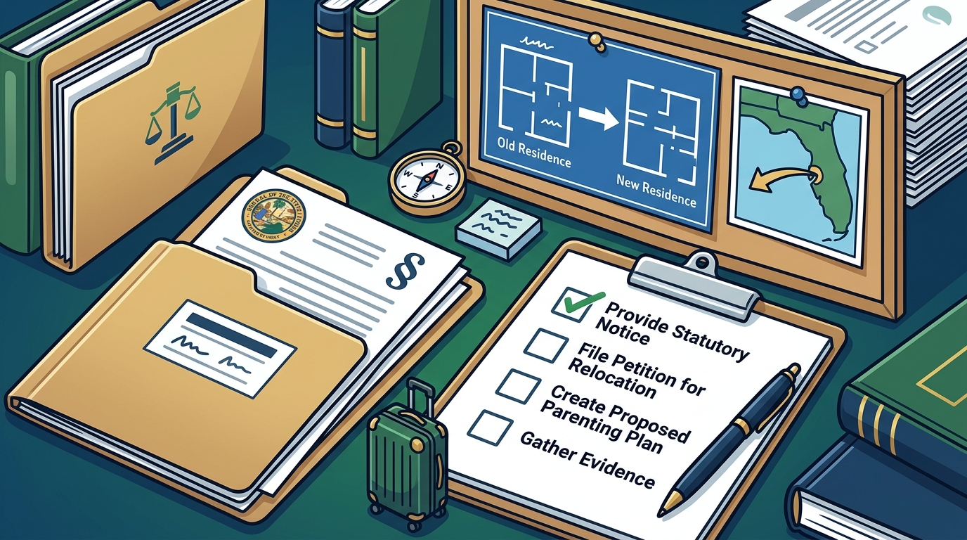 Steps to Prepare Your Tampa Child Relocation Case