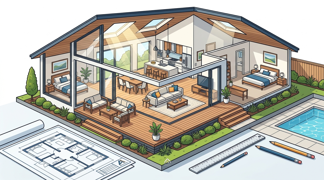 Single-Storey Home Designs in Sydney: Space, Light & Luxury