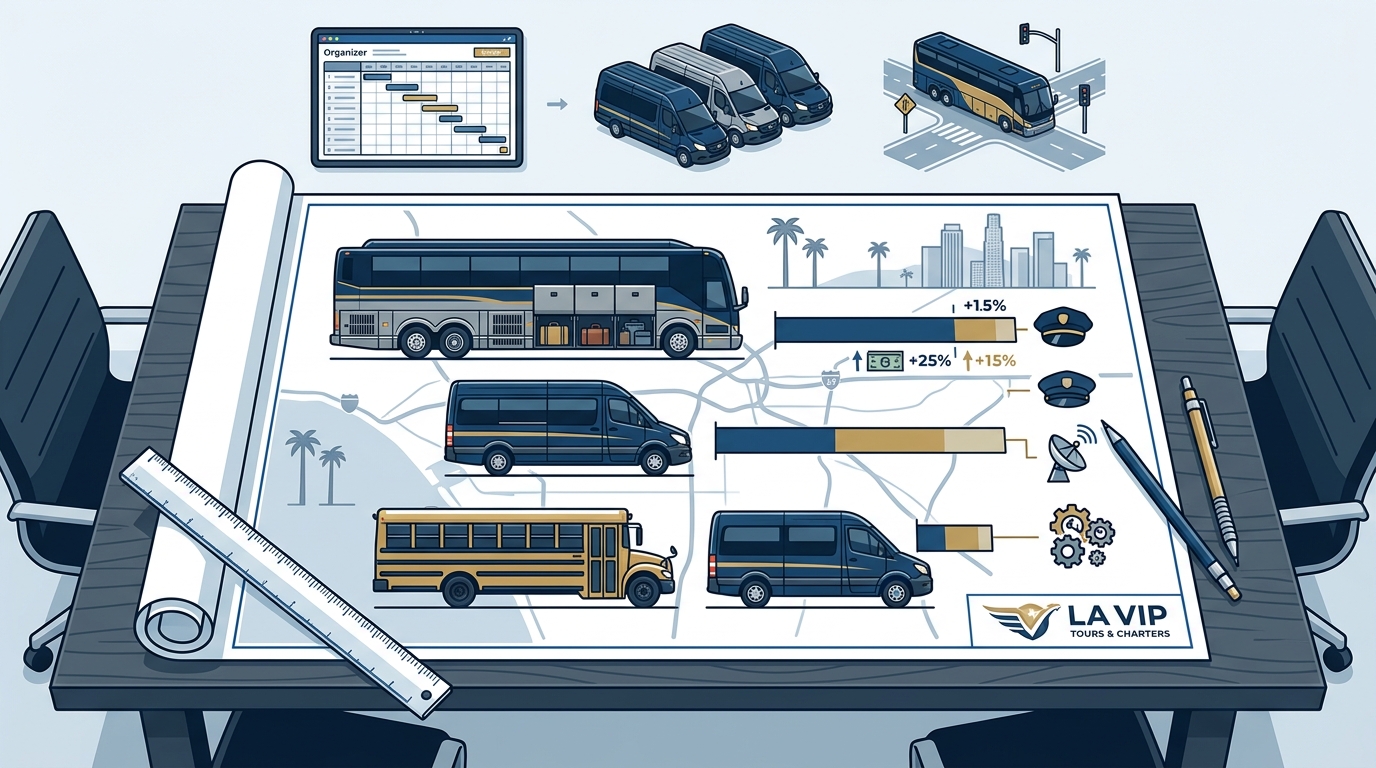 Cost Comparison of Group Transportation Options in Los Angeles