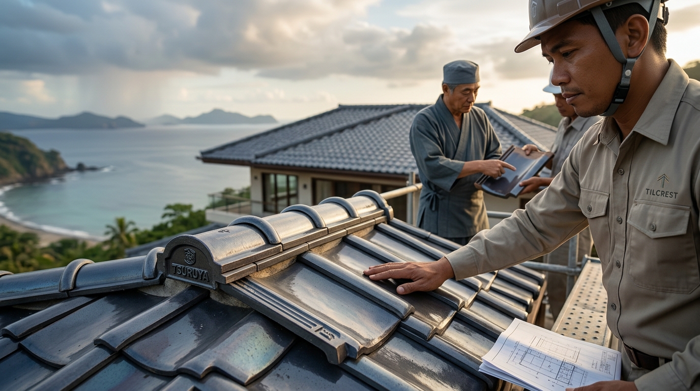 How to Source Authentic Japanese Clay Roof Tiles in the TSURUYA