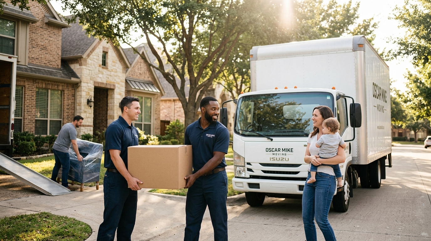 Oscar Mike Moving: Veteran-Owned Relocation Services in Dallas