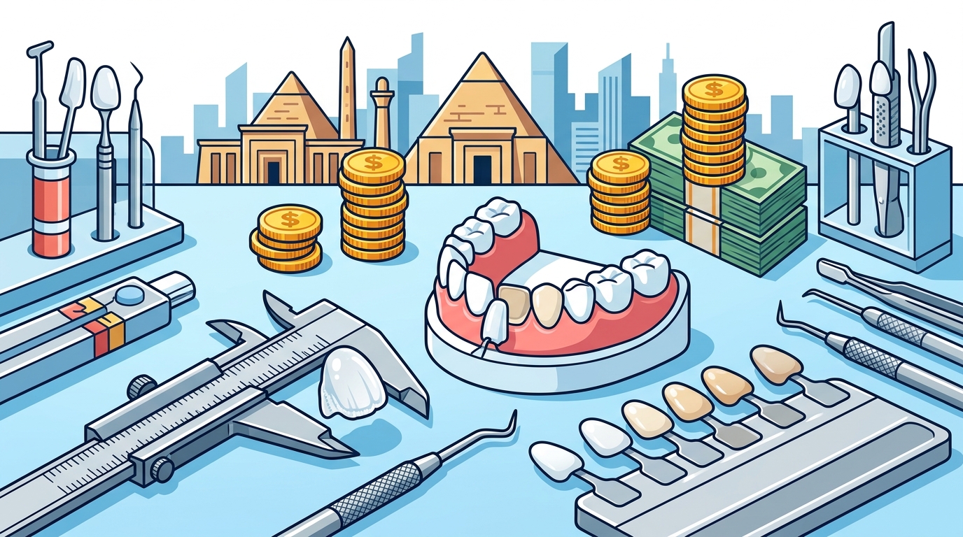 Porcelain Veneer Costs and Pricing at Egyptian Dental Clinics