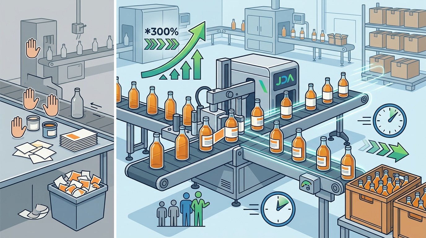 Concrete Benefits of Automatic Round Bottle Labeling Machines