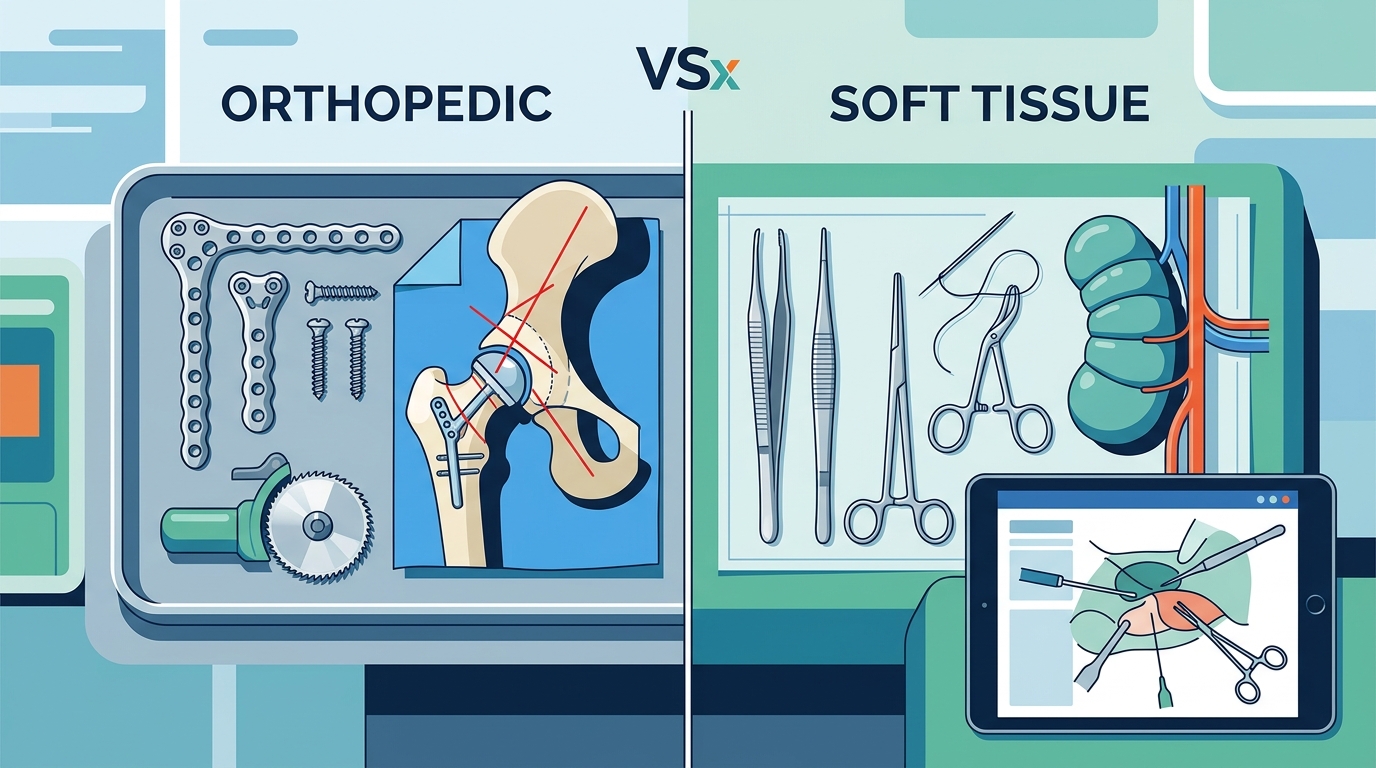 Orthopedic vs Soft Tissue Surgery: VSx Specialist Comparison