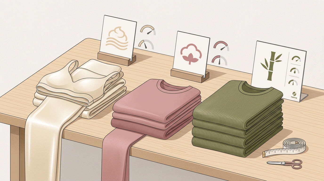 Nama Fabric Guide: Body Butter vs. Body Soft vs. Body Bamboo