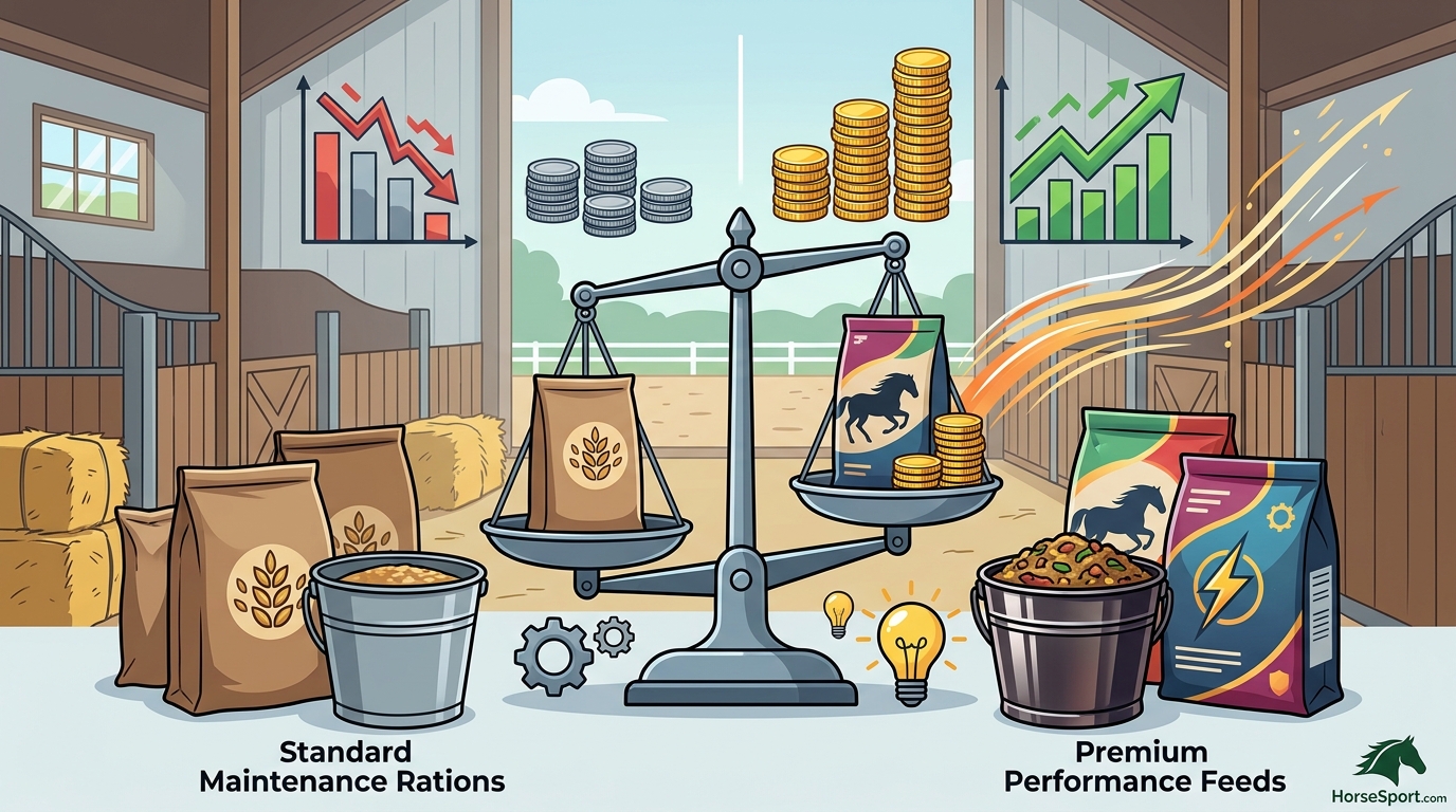Cost-Benefit Analysis of Premium Feeds for High-Performance H
