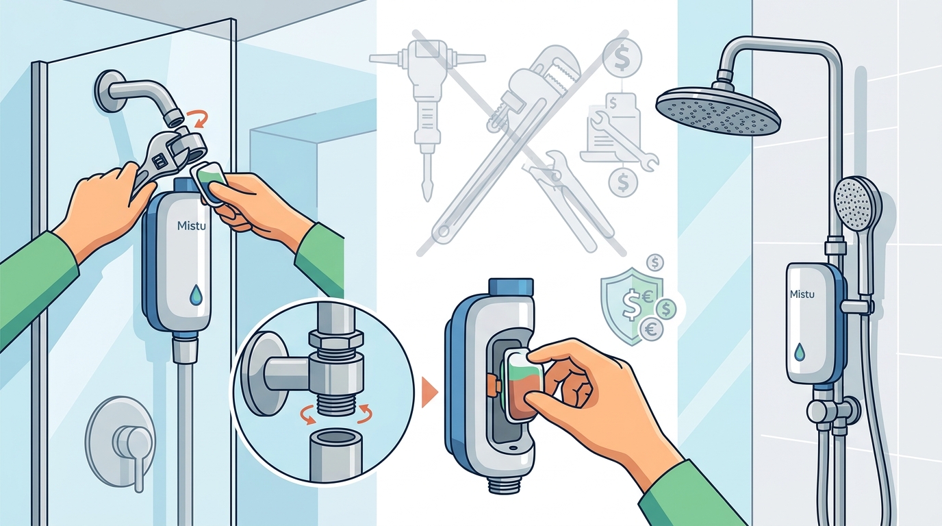 DIY Shower Safety: Install the Mistu Infuser System