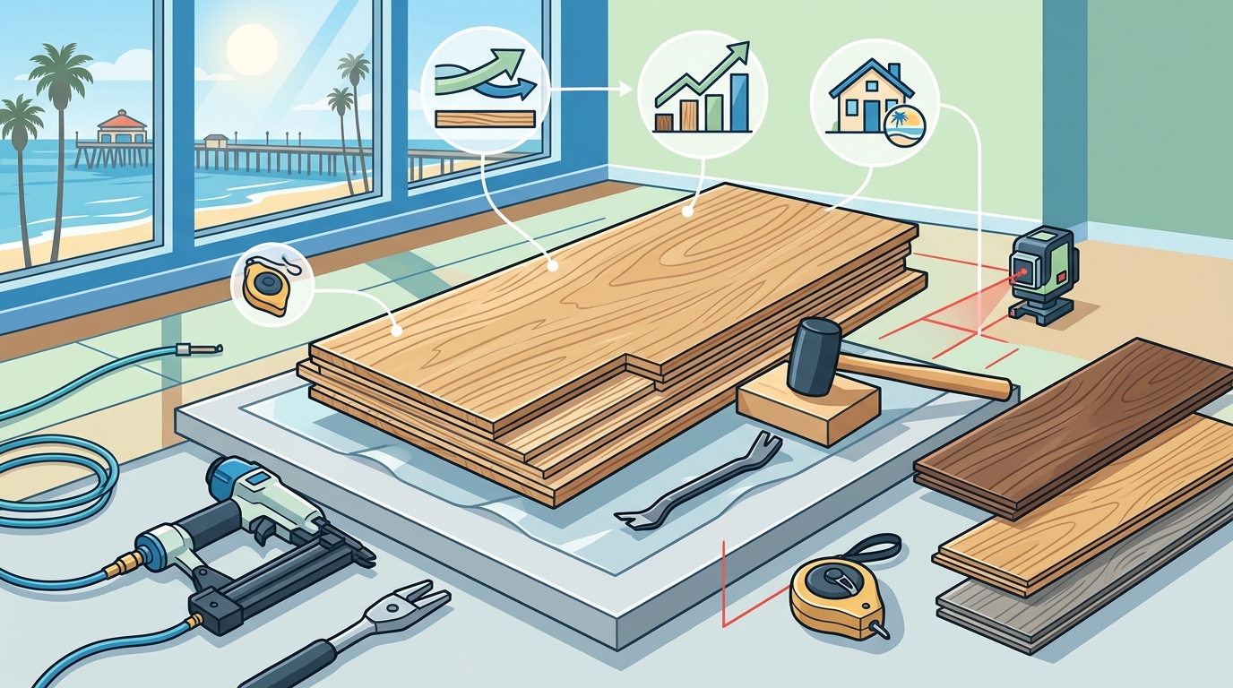 Engineered Hardwood Flooring: Installation, Benefits & OC Guide