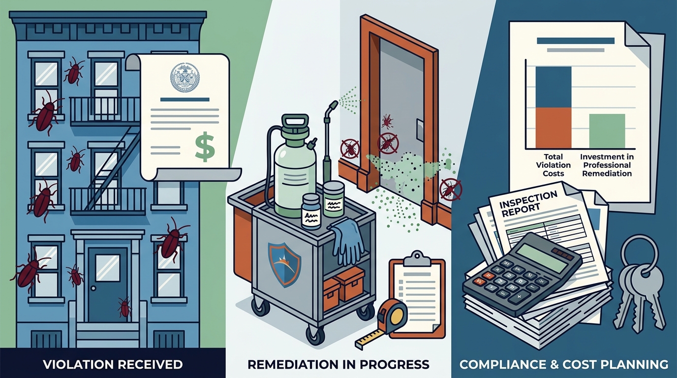 HPD Cockroach Violation Remediation Costs and Budget Planning