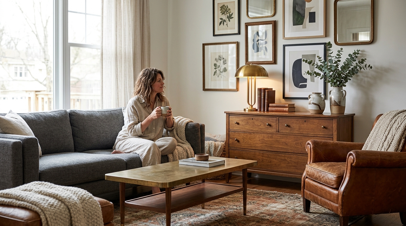 Step-by-Step Guide to Styling a Living Room with Vintage Pieces