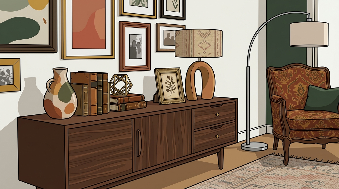 Step-by-Step Guide to Styling a Living Room with Vintage Pieces