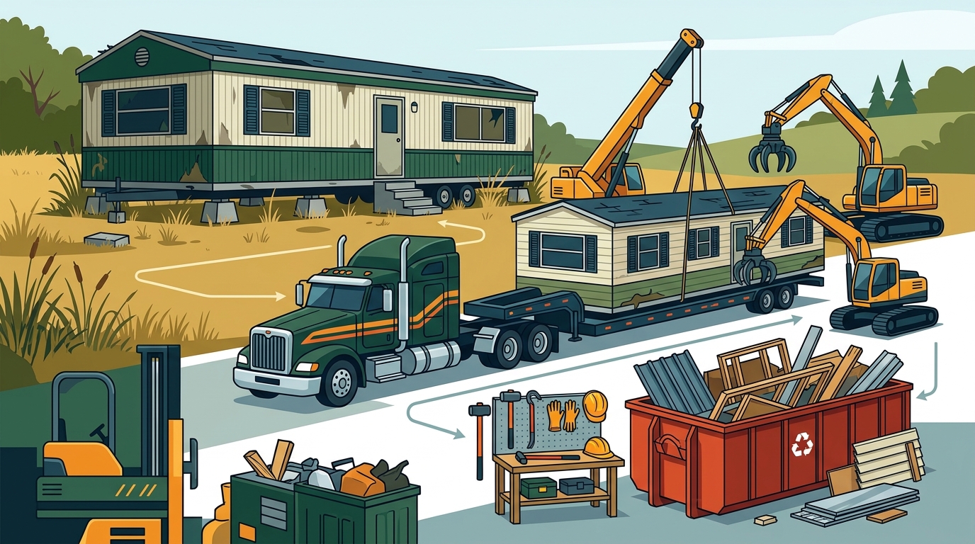 Step-by-Step Guide to Safely Removing and Disposing of Your Home