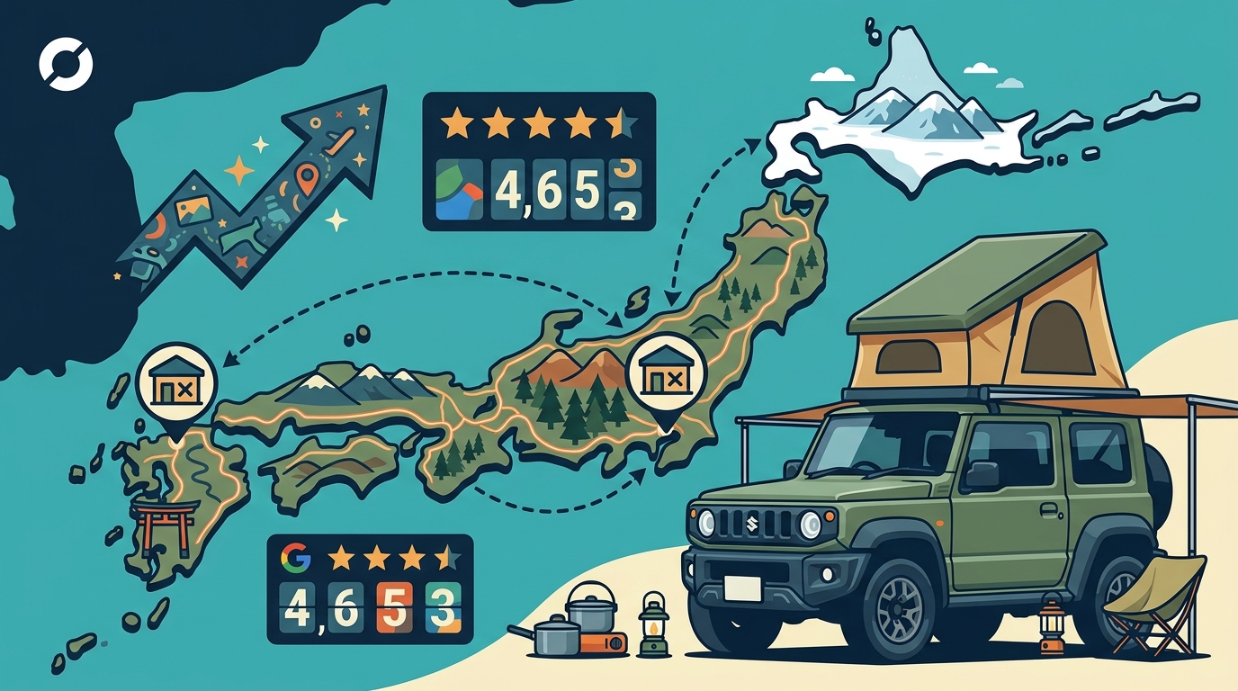 Overland Japan Camper Rental: Tokyo & Fukuoka 4x4 Guide